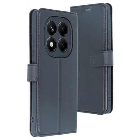 Xiaomi Redmi Note 14 4G Kılıf Trend S Plus Kapaklı Kılıf - Siyah