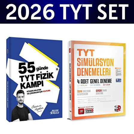 2026 TYT Simülasyon 4 Genel Deneme 3D Yayınları