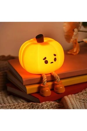 Dekoratif Led Pumpkin Usb Şarjlı Gece Lambası