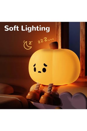Dekoratif Led Pumpkin Usb Şarjlı Gece Lambası