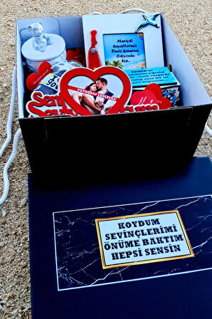 Sevgiliye Sürpriz Amaçlı Ara Hediye Seti Sevgiliye Doğum Günü Hediyesi 1dark6box9