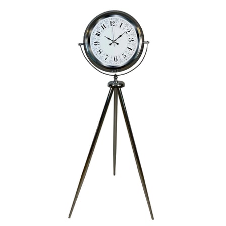 Krom Klasik İhtişam 150 x 45 Cm Tripod Ayaklı Saat iegxx