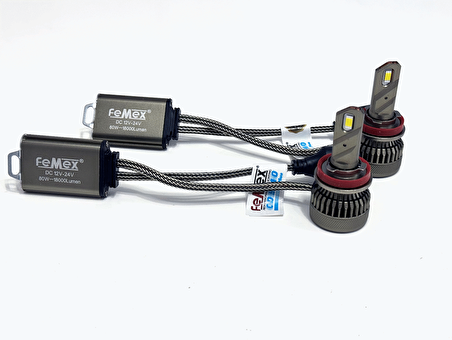 FEMEX Cosmo Plus H8/11 Far Ampulu CSP D-FORCE Chipset Led Xenon Led Headlight