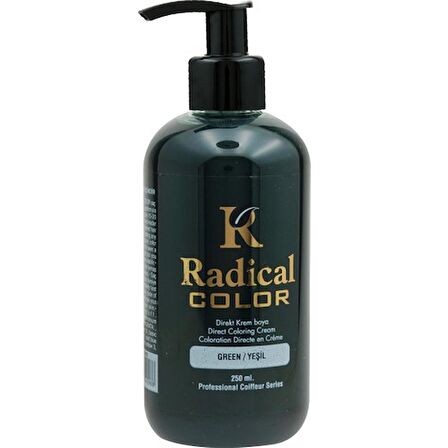 Radical Color Su Bazlı Saç Boyası Yeşil 250 Ml