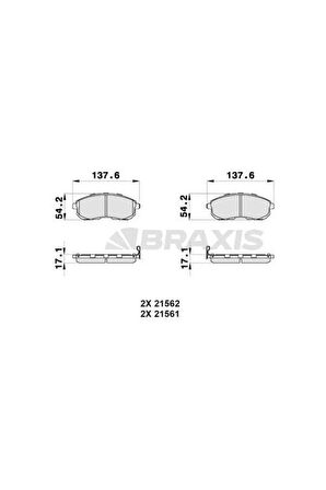 Ön Fren Balatası Juke 1.6 2013> Maxıma Qx 1995 2003