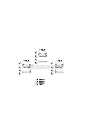 Ön Fren Balatası Sunny (N14) 1.4I 16V