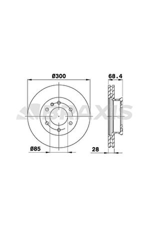 Fren Diski On Sprınter 906 06>18 907 910 18> Crafter 30-35 06>16