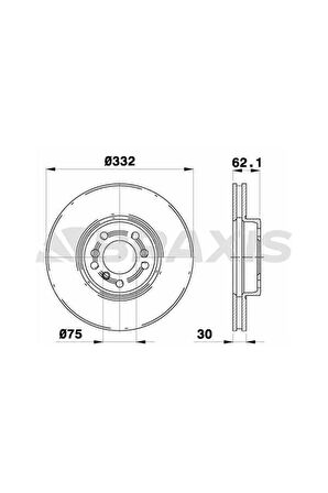 Fren Dıskı On Havalı Bmw X3 E83 X5 E53