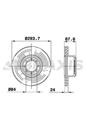Fren Diski Arka Havalı Daıly Iı 09 / 02> Daıly Iıı 05 / 06> Tasıma Kapasıtesı: 3450 / 3950 kg