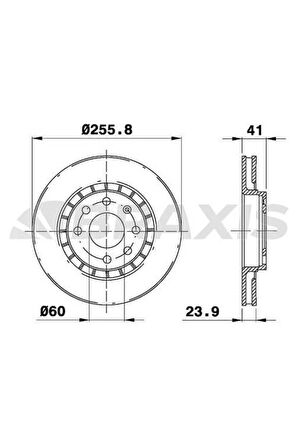 Fren Diski Ön Astra F Vectra A Vectra B 1.6