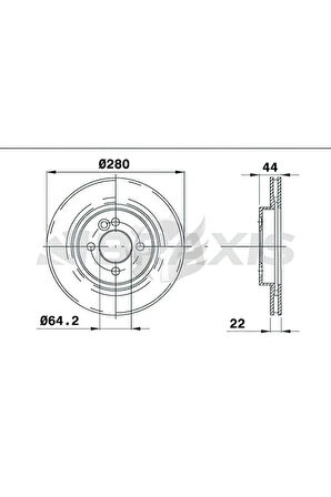 Ön Fren Disk Mini R56