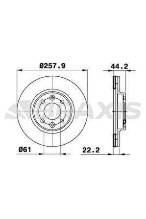 Fren Diski Ön Clıo Iv Symbol Iı Logan Iı Mcv Iı Sandero Iı 0.9 / 1.2 / 1.5dcı / 1.6 12> (4 Bıjon 25