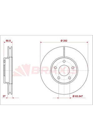 Fren Diski Ön Yenı Kasa Focus Iv 18>