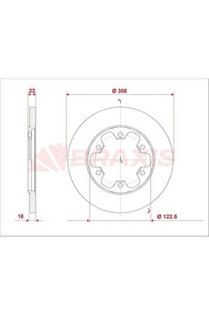 Arka Fren Diski Yenı Kasa Transıt V363 6 Bıjon 14 /> Arka Cıft Teker