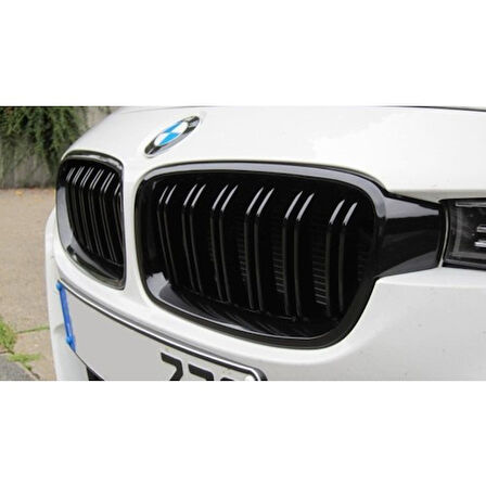 Karva Bmw F30 Ön Panjur Böbrek M3 Piano Black 2012-2018