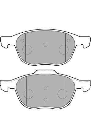 Ön Balata Focus 04 18 Cmax 07 19 Kuga I -Iı 08 14 Volvo V40 19 C30 06 12 S70 08 13S40 04
