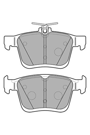Arka Balata Vw Golf Vıı 2014 Touran T-Roc 2018 Audı A3 2014 2020 Q2 2016 Tt 2018 Seat Ateca