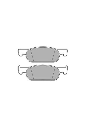 Ön Balata Clıo Iv 0.9 Tce-1.2-1.5dcı 12 Dacıa Duster-Logan Iı- Sandero Iı 1.2-1.5dcı 12