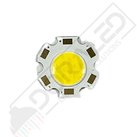 12V 5W Beyaz Cob Led  6000Kelvin 5 Watt12 Volt Cob Led (3 Adet)
