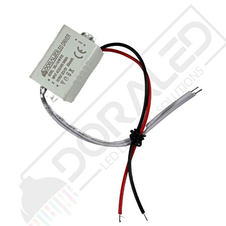 1-3X1W 350Ma 3-12V Power Led Driver IP20 Power Led Sürücü