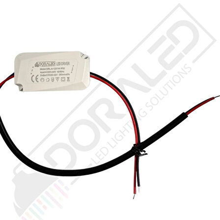 8-12X1W 350Ma 25-42V Power Led Driver IP20 Power Led Sürücü