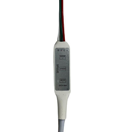 WS2811-WS2812 DC5-24V Volt SP002E ARGB Pixel Kontrol Cihazı (Butonlu)