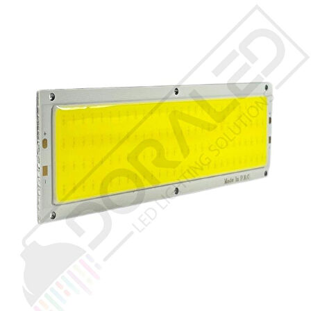12V Cob Led 20W  Beyaz Dikdörtgen Cob Led