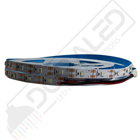 5V Şerit Led 2835 Sarı (Amber) 5 Volt Şerit Led (IP20) (5 Metre)