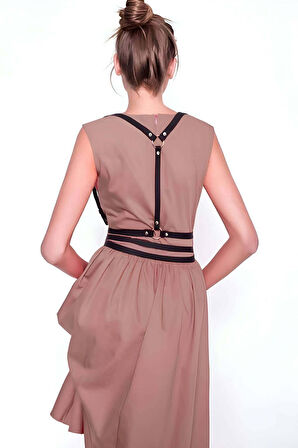 Elbise Üstü Deri Aksesuar - Brf172