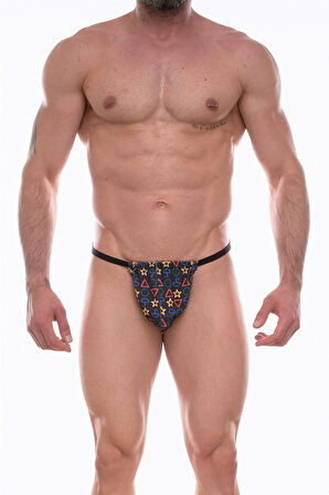 Erkek  Desenli String Çamaşır