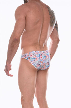 Erkek  Desenli Slip