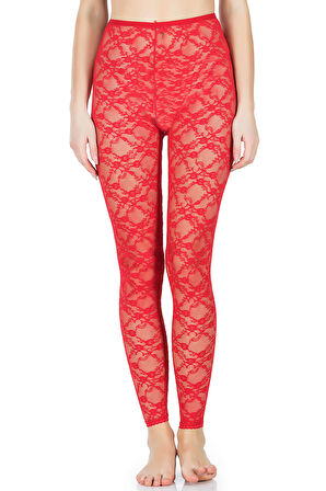 Dantelli Kadın Tayt 419