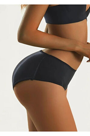 Siyah Popo Şekillendirici Külot Korse - 721