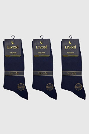Livoni Dikişsiz Bambu Erkek  Çorap