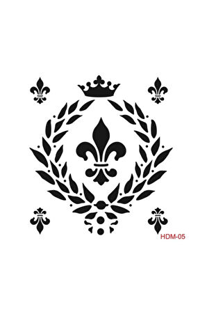 Stencil (şablon) 25x25 Cm