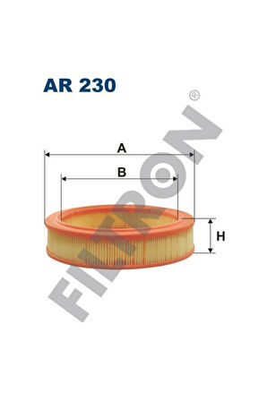 Hava Filtresi Fiat Ritmo 138A 1.3 65 65HP 01/78-09/82