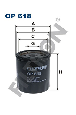 Yağ Filtresi Corolla 1.6-1.8 76-88 1.4 04 Aurıs 1.4d 07 Yarıs1.4d Escort Iıı 1.6i 83-85