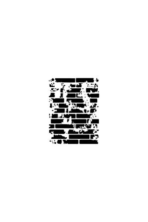 Duvar Stencil (şablon) A4