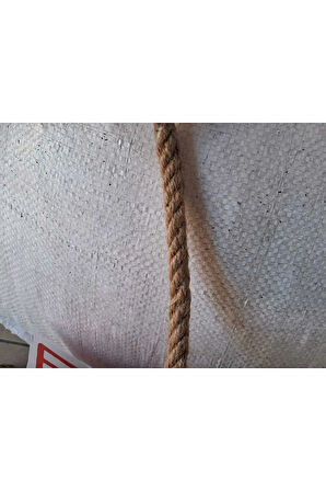 JÜT HALAT 20 METRE HASIR HALAT 5 MM KENDİR HALAT İP DEKORATİF JÜT DOĞAL HALAT