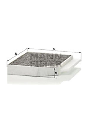 Polen Fıltresı Mercedes X253 W205 S205 C205 A205 C257 W213 S213 C238 A238 Karbonlu