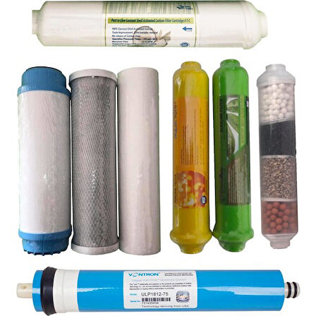 Vontron Membranlı 11 Aşamalı Açık Kasa Su Arıtma Cihazı Filtresi