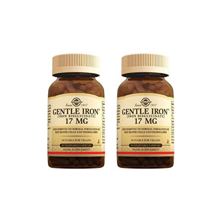 Gentle Iron 17 Mg 90 Kapsül 2 Adet