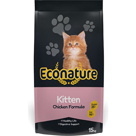 Econature Yavru Kedi Maması 15 kg