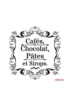 Stencil (şablon) 25x25 Cm