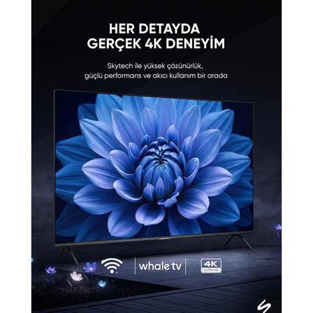 Skytech Q55ST3405 4K Ultra HD 55" 139 Ekran Uydu Alıcılı Smart QLED TV