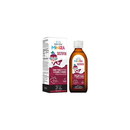 Miniza Sistifix Sıvı Takviye Edici Gıda 150 ml + Hediye Diş Beyazlatıcı Köpük