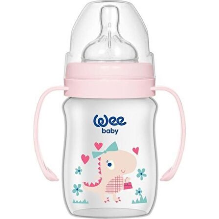 Wee Baby Klasik Plus Geniş Ağızlı Kulplu Pp Biberon 150ML 137