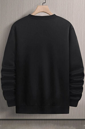 Uyguntarz Unisex Nasa Bisiklet Yaka Sweatshirt