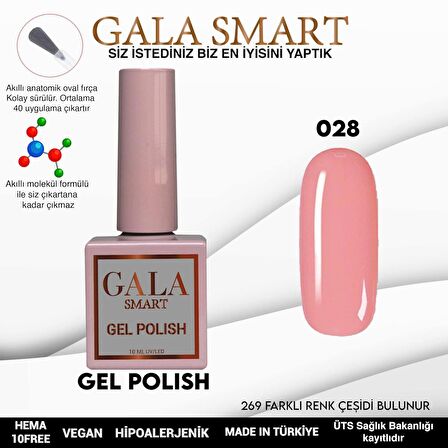 GALA SMART KLASİK SERİ KALICI OJE 028