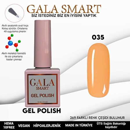 GALA SMART KLASİK SERİ KALICI OJE 035